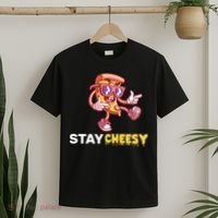 Stay Cheesy Pizza T-Shirt thumb 2