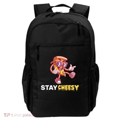 Stay Cheesy Pizza Backpack