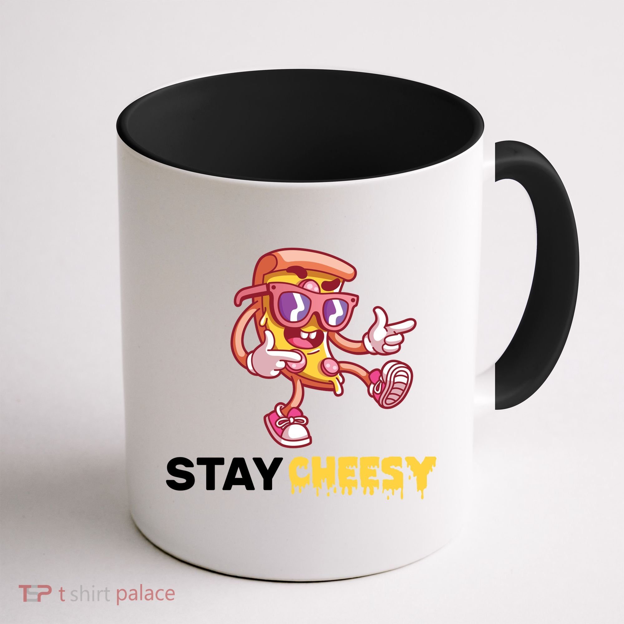 Stay Cheesy Pizza Coffee Mug