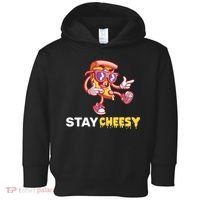 Stay Cheesy Pizza Toddler Hoodie thumb 0