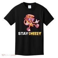 Stay Cheesy Pizza Kids T-Shirt thumb 0