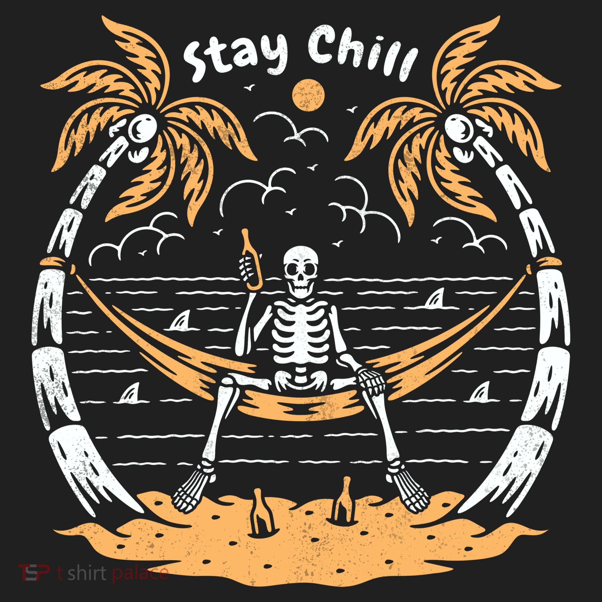 Stay Chill Skeleton Women's Sweatshirt