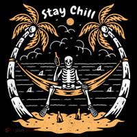 Stay Chill Skeleton Backpack thumb 2