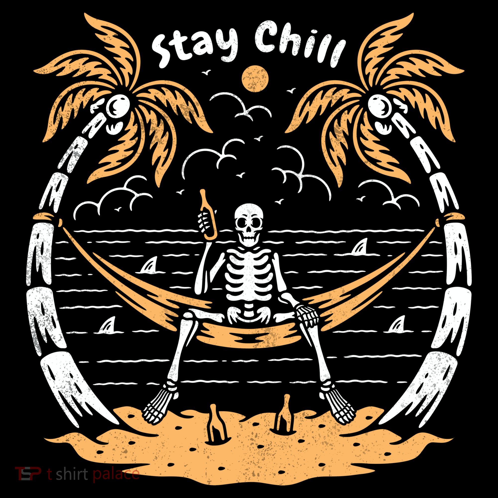 Stay Chill Skeleton Backpack