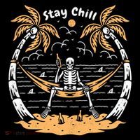 Stay Chill Skeleton Coffee Mug thumb 5