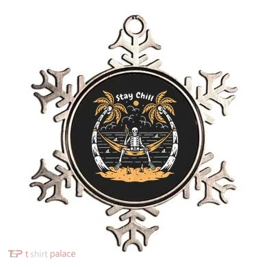 Stay Chill Skeleton Ornament