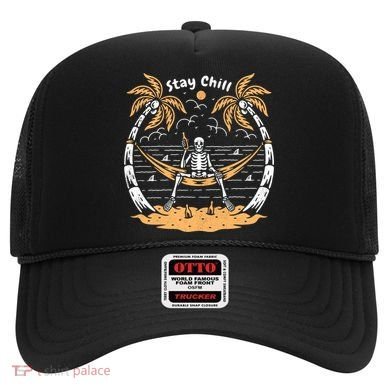 Stay Chill Skeleton Hat