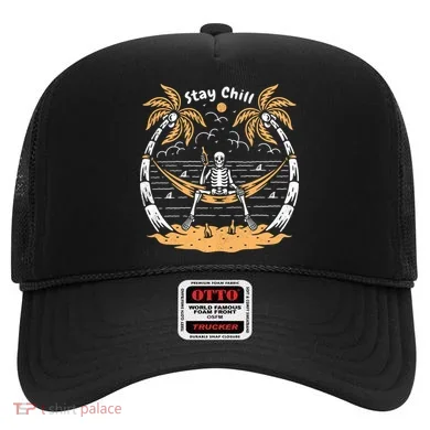 Stay Chill Skeleton Hat