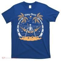 Stay Chill Skeleton T-Shirt thumb 0