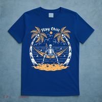 Stay Chill Skeleton T-Shirt thumb 5