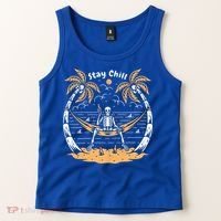 Stay Chill Skeleton Tank Top thumb 2