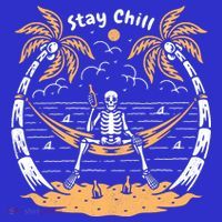 Stay Chill Skeleton Toddler T-Shirt thumb 4