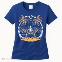 Stay Chill Skeleton Women's T-Shirt thumb 0