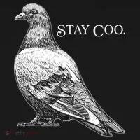 Stay Coo Pigeon Doggie Tank thumb 4