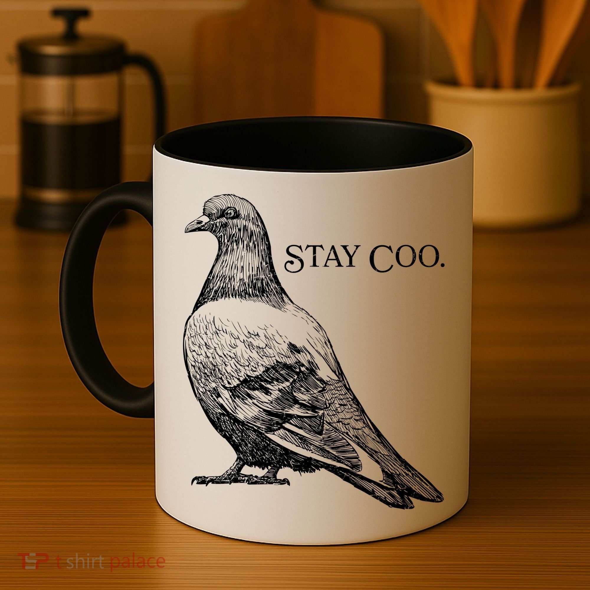 Stay Coo Pigeon Coffee Mug