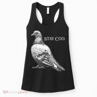 Stay Coo Pigeon Women's Tank Top thumb 0