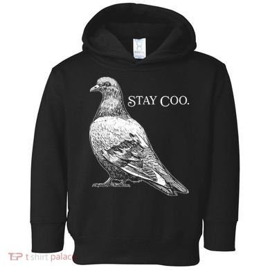 Stay Coo Pigeon Toddler Hoodie