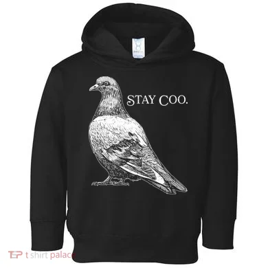 Stay Coo Pigeon Toddler Hoodie