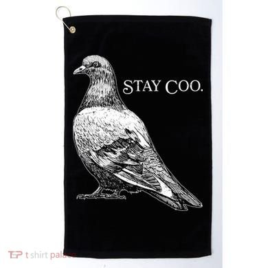 Stay Coo Pigeon Golf Towel
