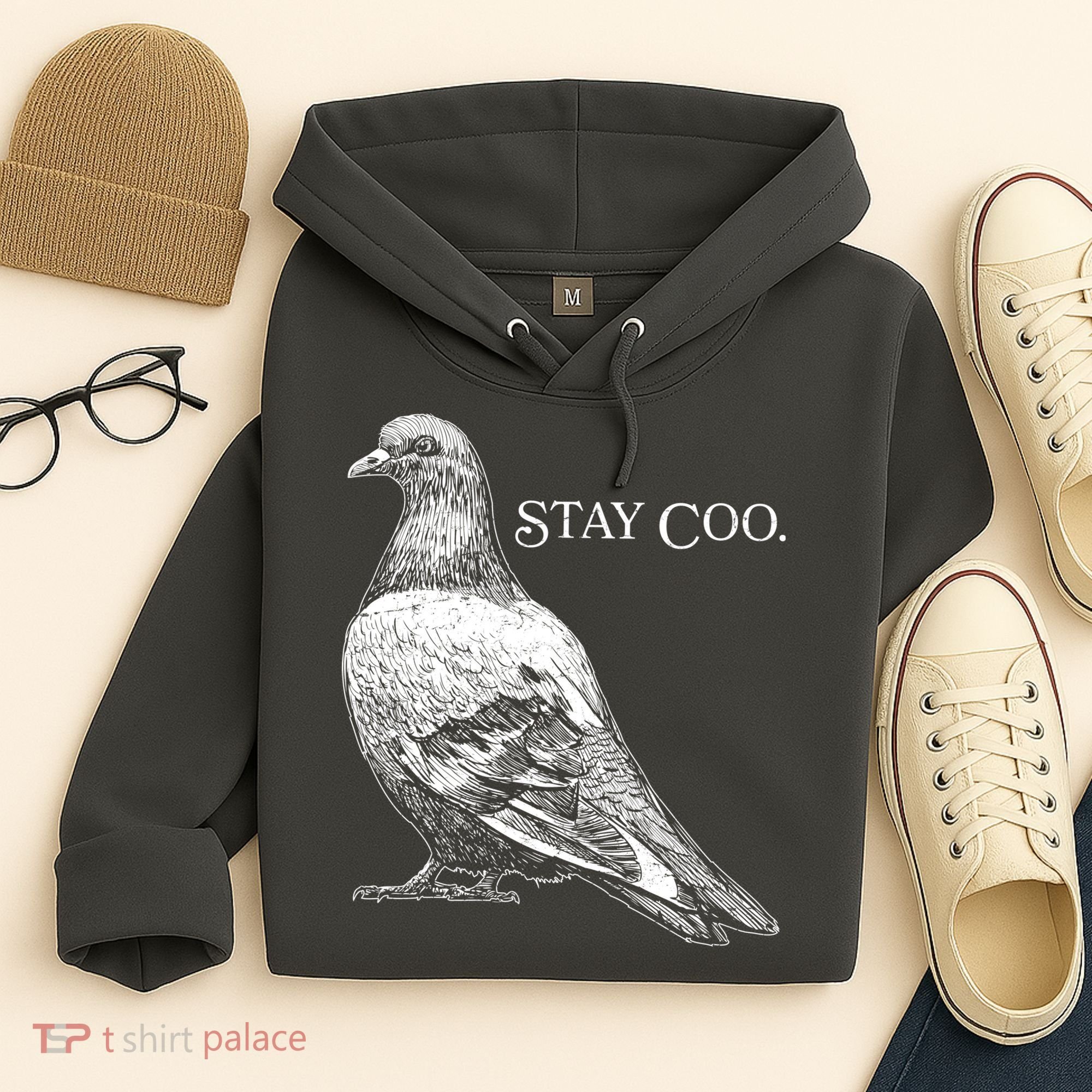 Stay Coo Pigeon Hoodie