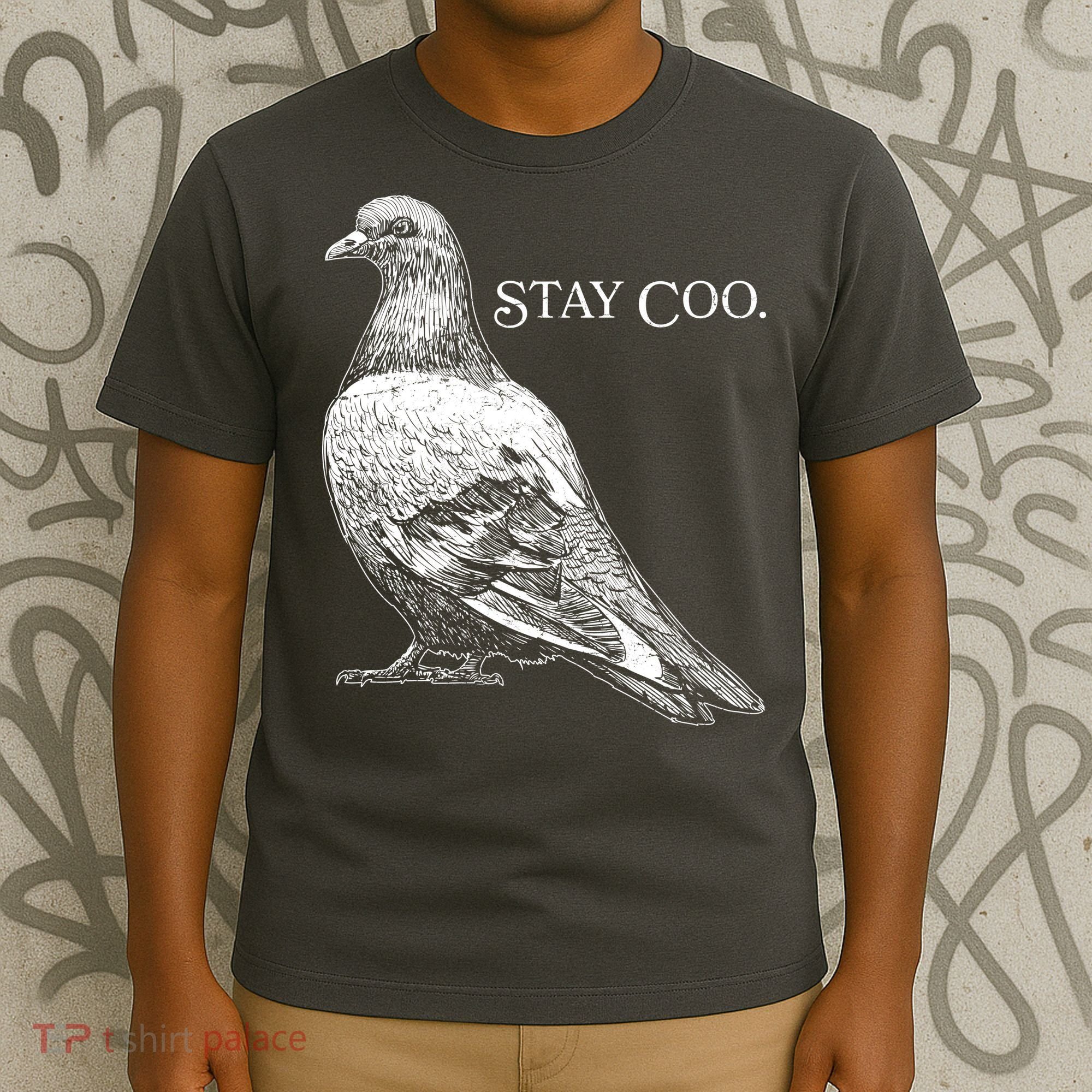 Stay Coo Pigeon T-Shirt