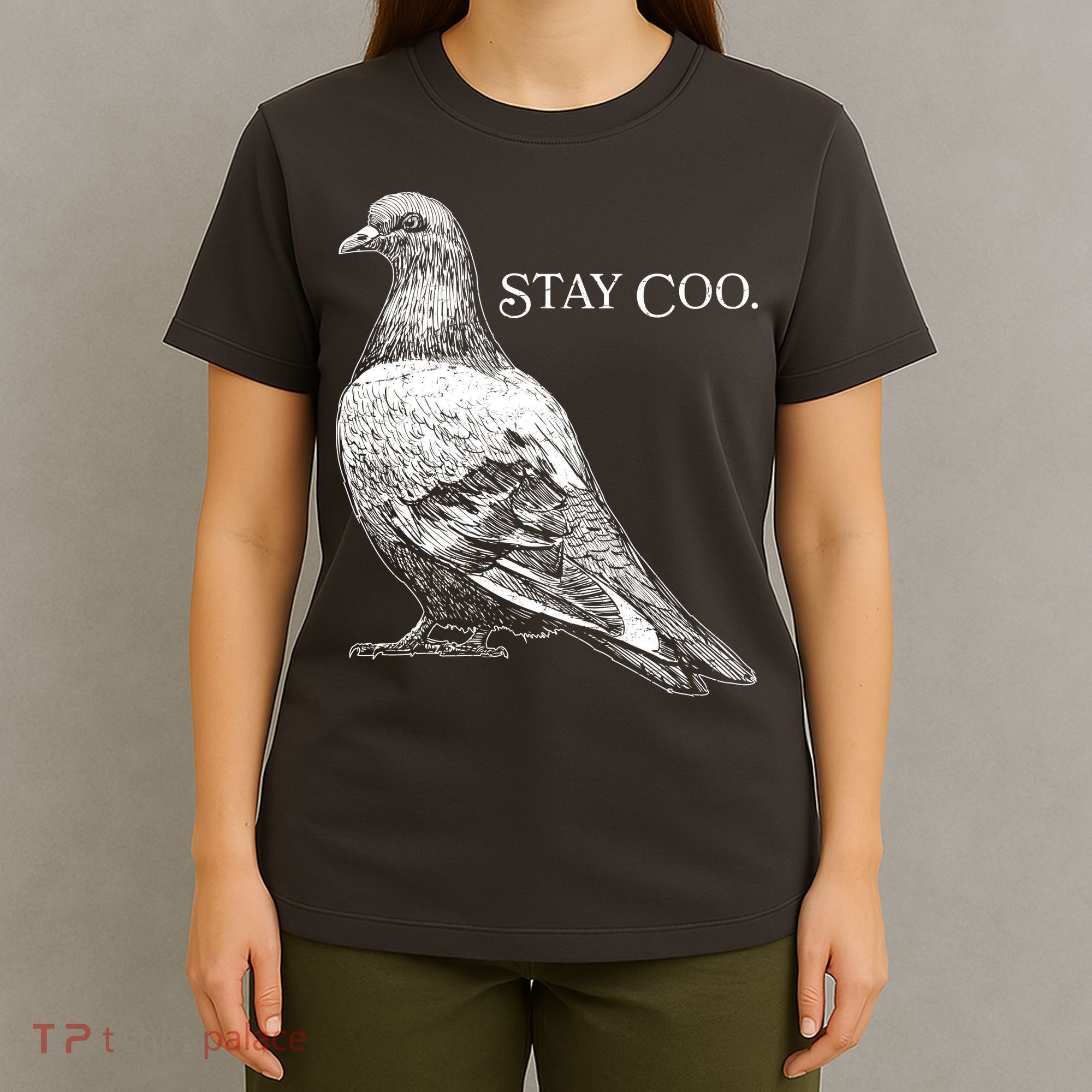 Stay Coo Pigeon T-Shirt