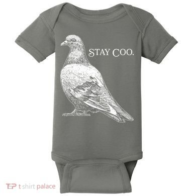 Stay Coo Pigeon Baby Bodysuit