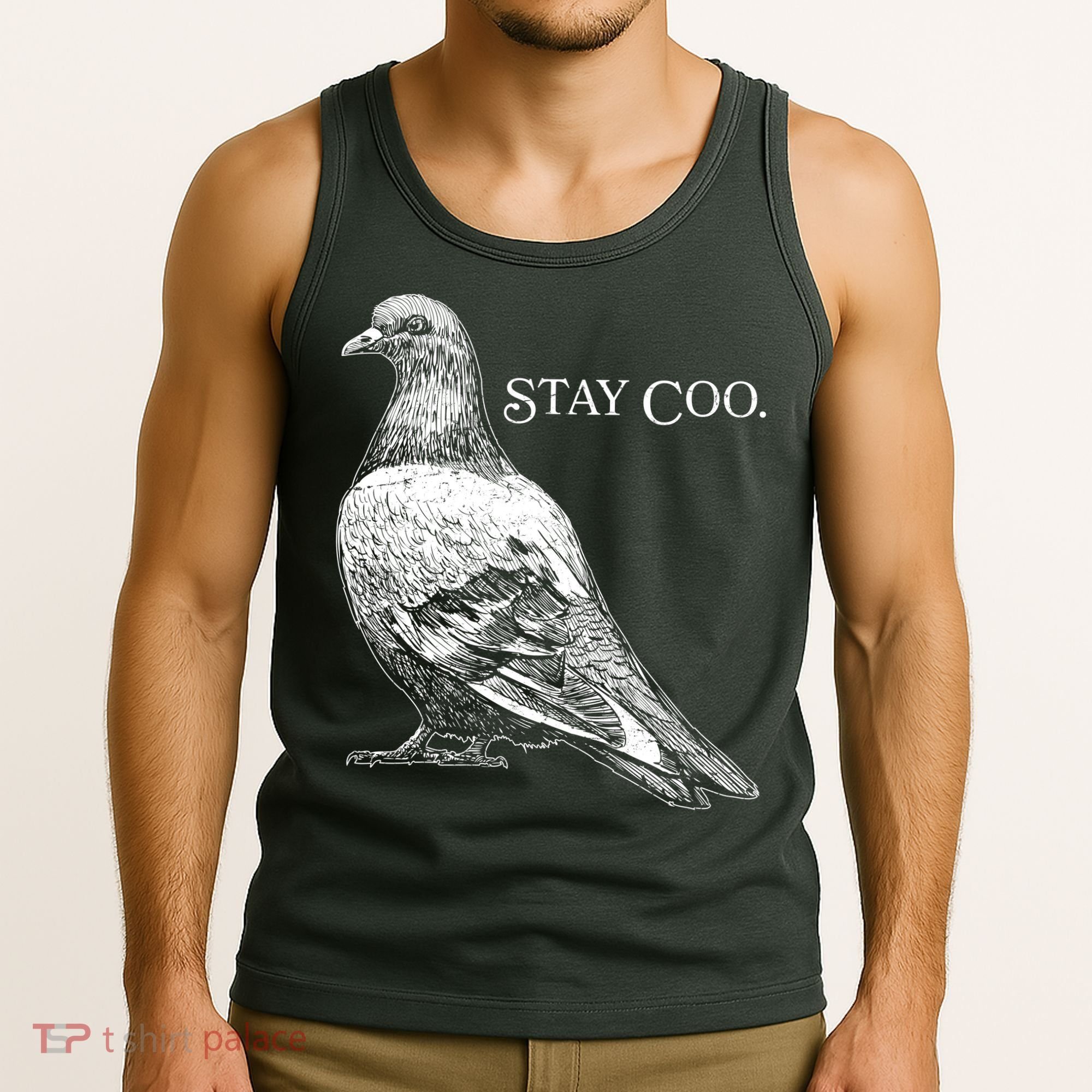 Stay Coo Pigeon Tank Top