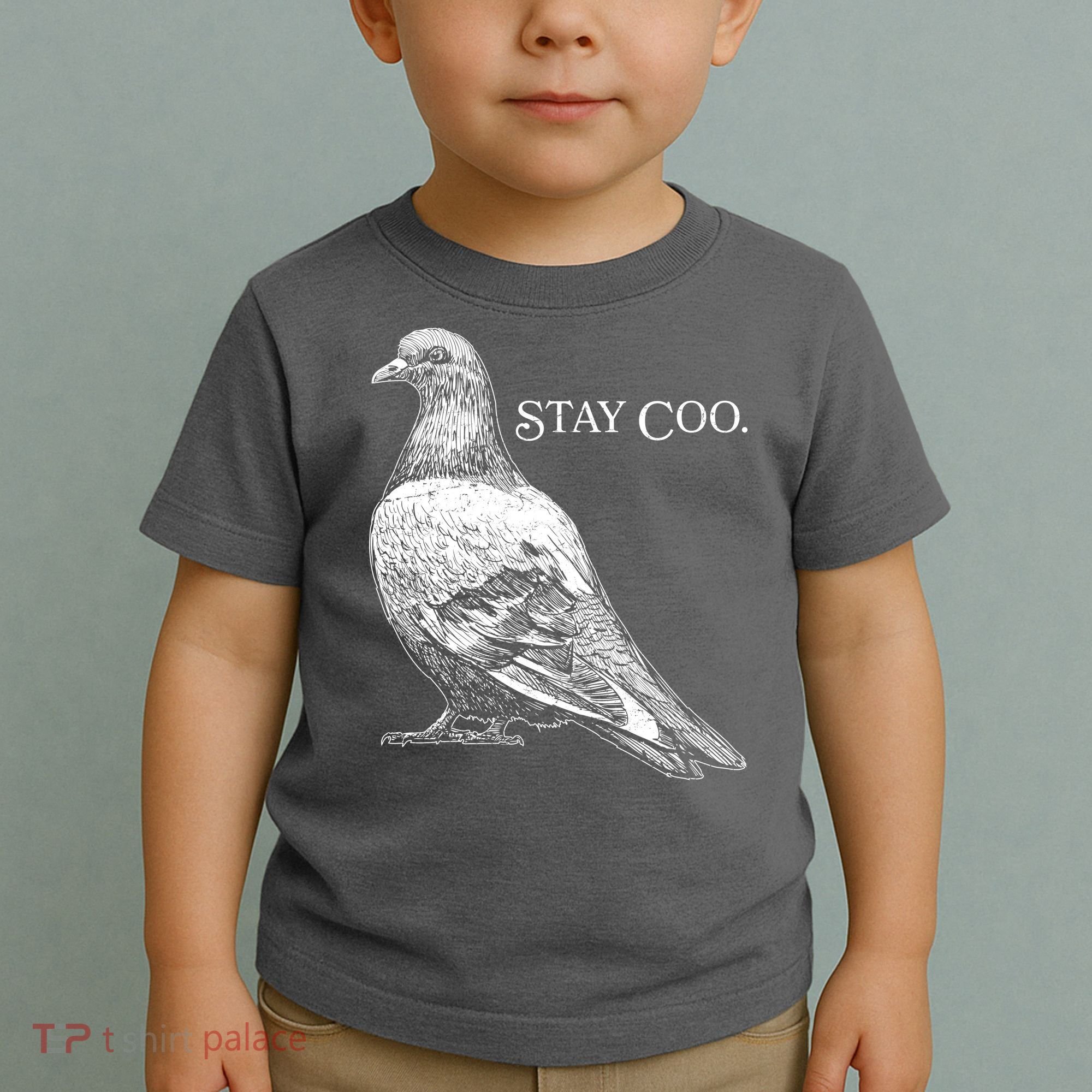 Stay Coo Pigeon Toddler T-Shirt