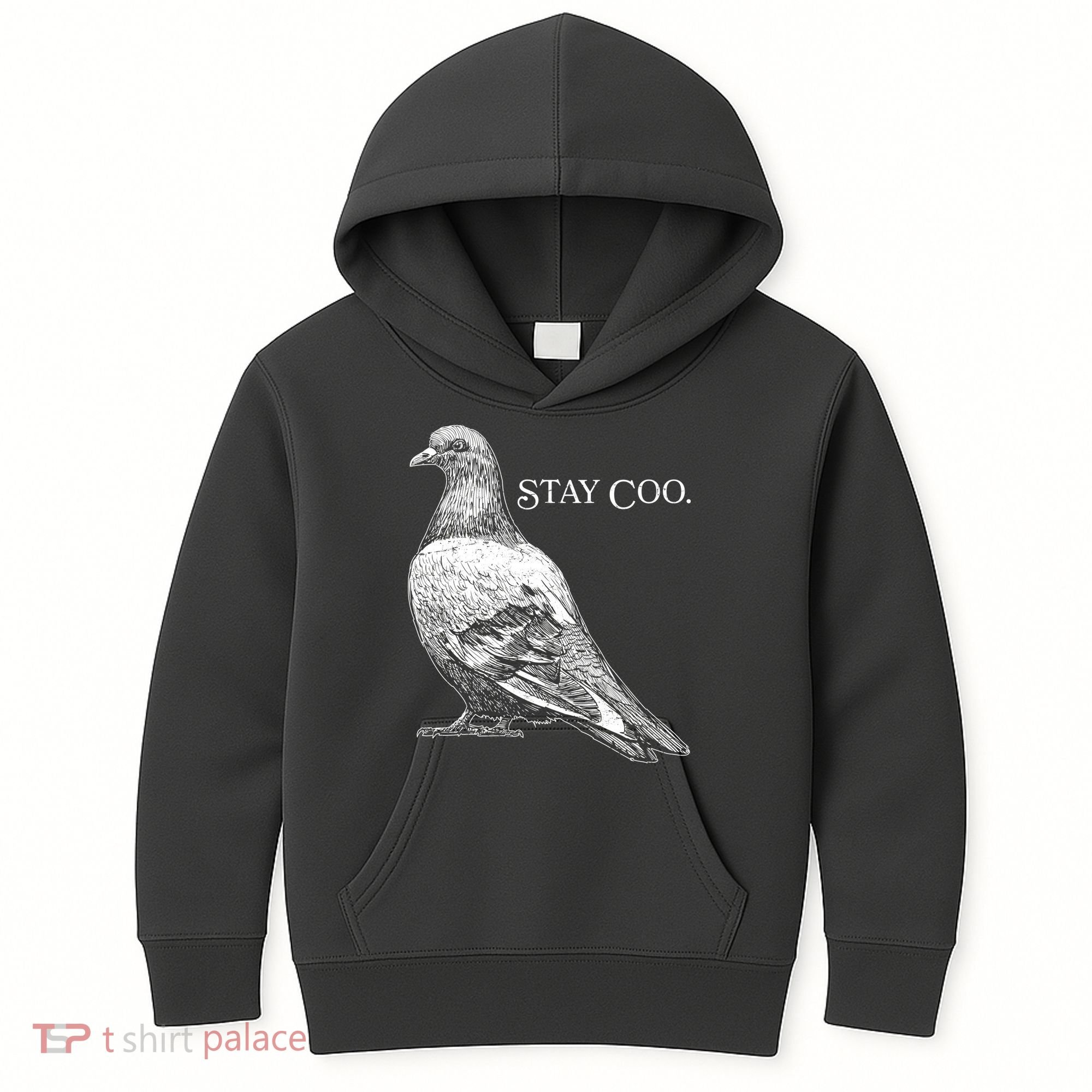Stay Coo Pigeon Kids Hoodie