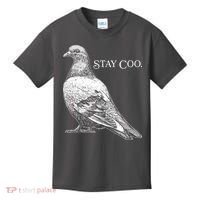 Stay Coo Pigeon Kids T-Shirt thumb 0