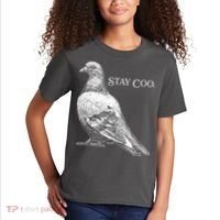 Stay Coo Pigeon Kids T-Shirt thumb 2