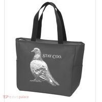 Stay Coo Pigeon Tote Bag thumb 3