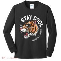 Stay Cool Fashion Is My Passion Kids Long Sleeve Shirt thumb 0