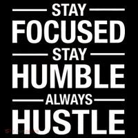 Stay Focused Humble Always Hustle Backpack thumb 2
