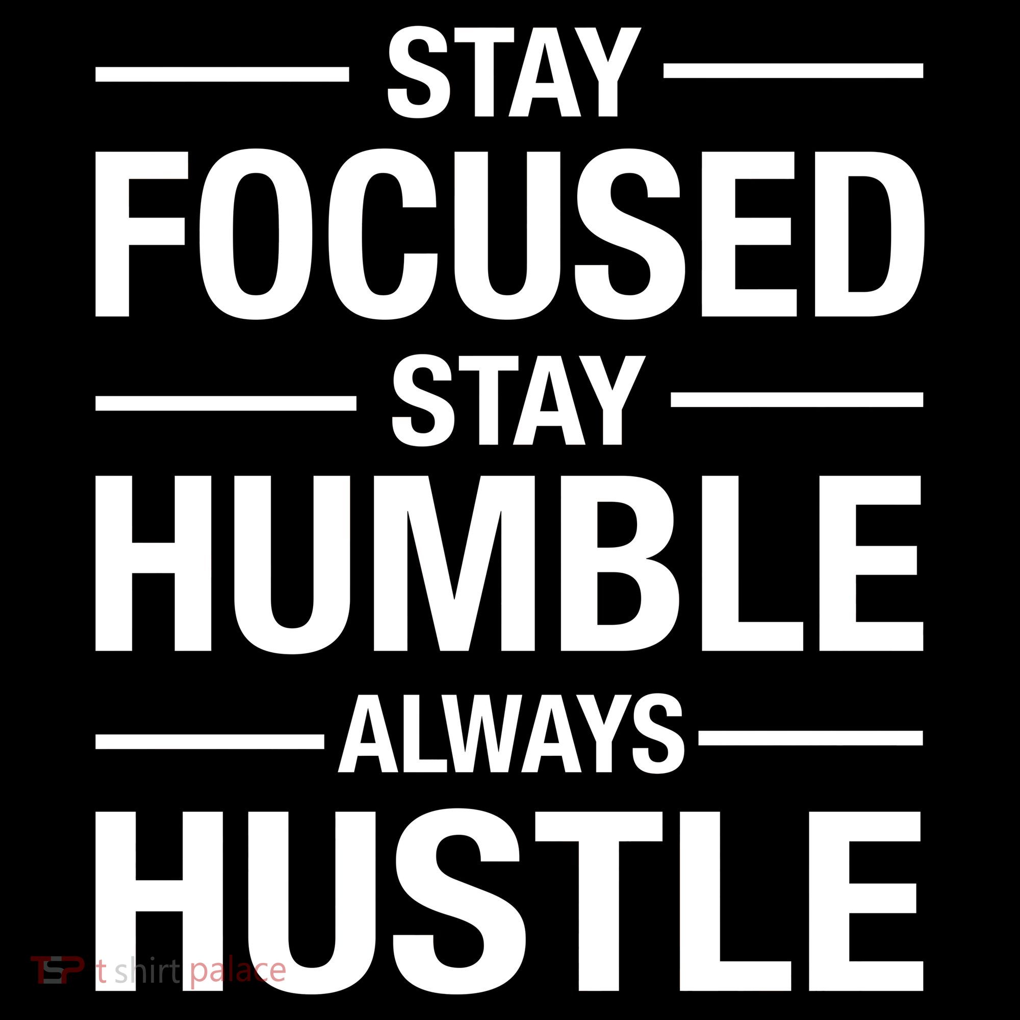 Stay Focused Humble Always Hustle Women's Hoodie