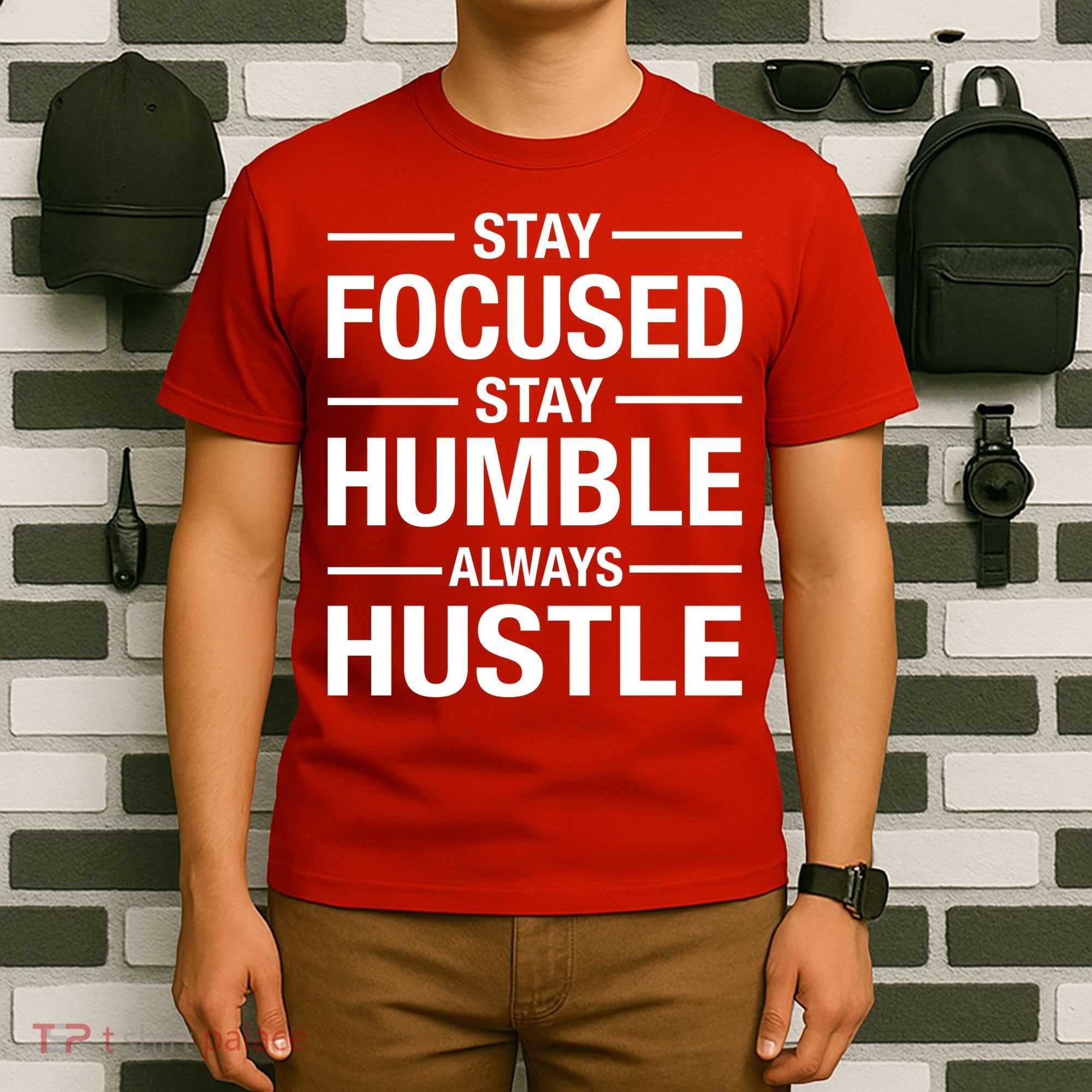 Stay Focused Humble Always Hustle T-Shirt