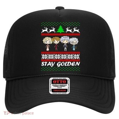 Stay Golden Ugly Christmas Hat