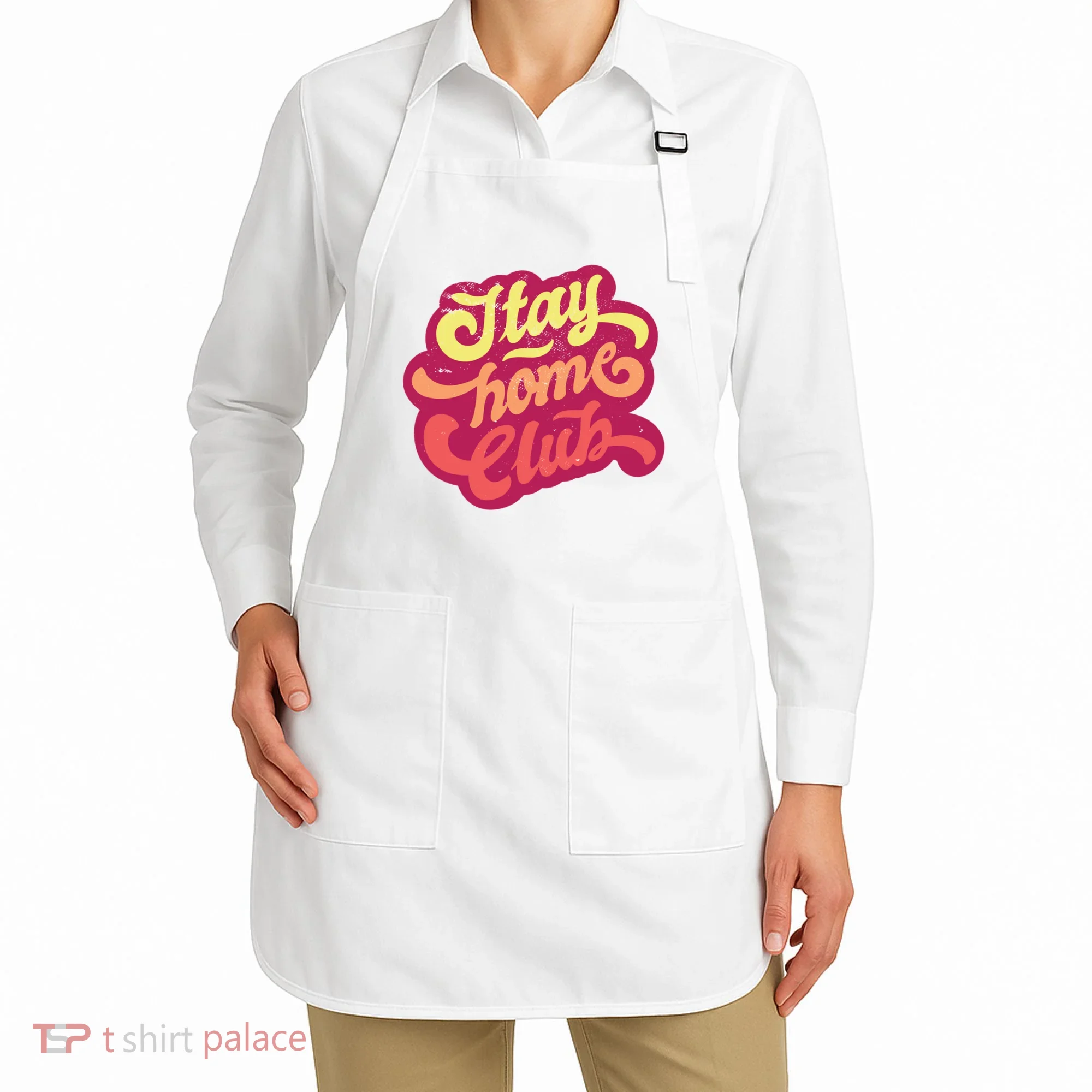 Stay Home Club Apron