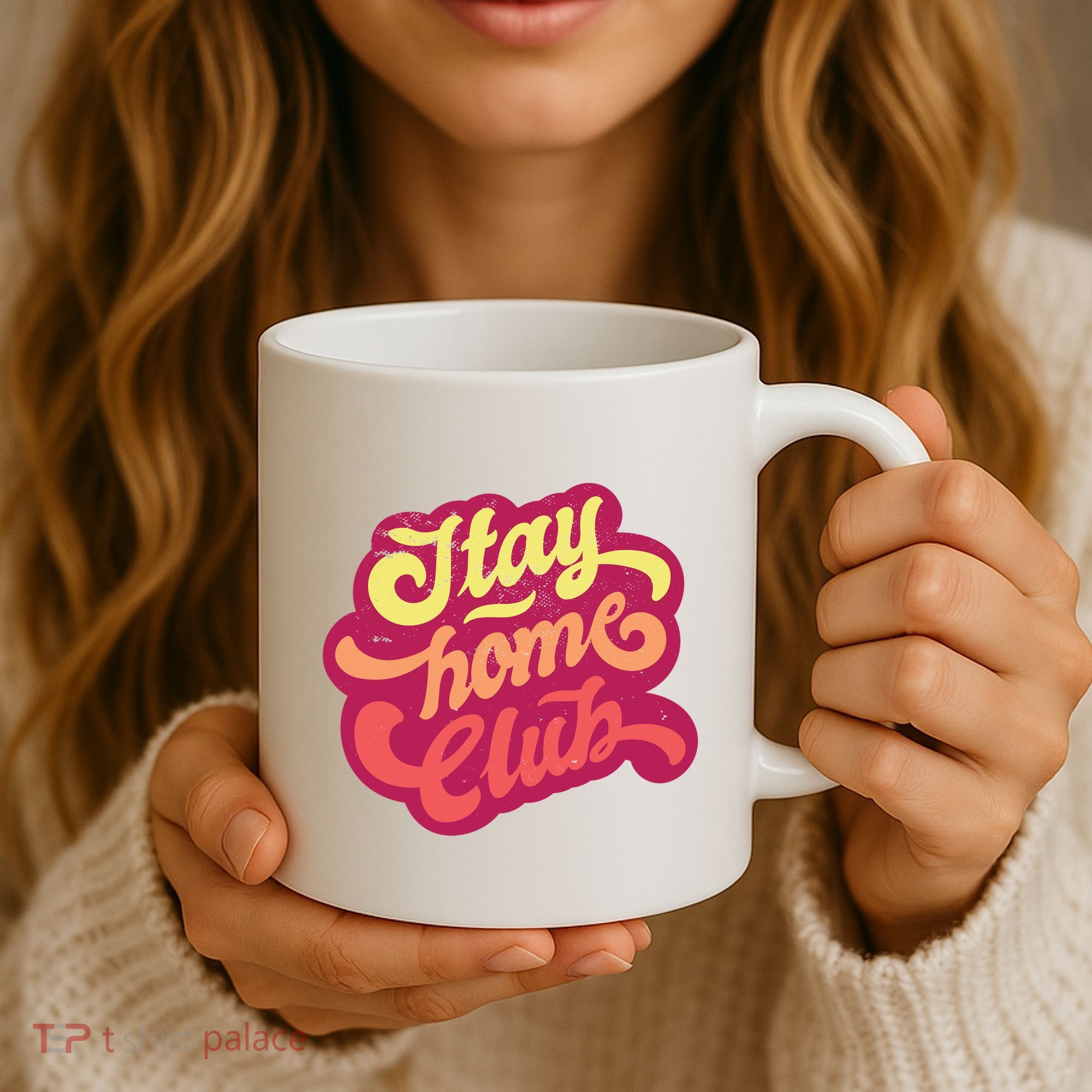Stay Home Club Coffee Mug