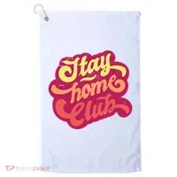 Stay Home Club Golf Towel thumb 0