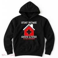 Stay Home Save Lives Global Pandemic Hoodie thumb 0