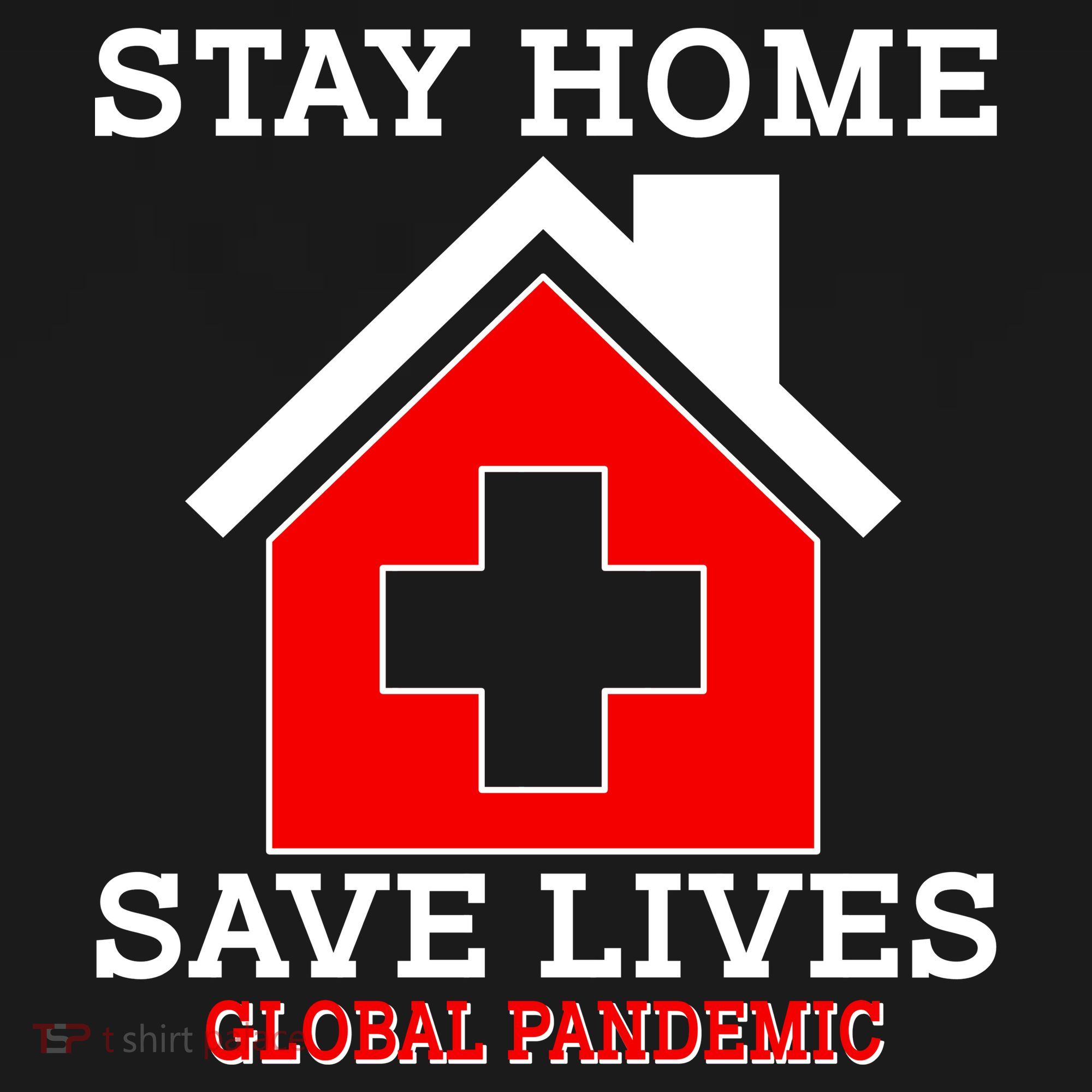 Stay Home Save Lives Global Pandemic Women's Hoodie