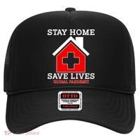 Stay Home Save Lives Global Pandemic Hat thumb 0