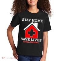 Stay Home Save Lives Global Pandemic Kids T-Shirt thumb 2