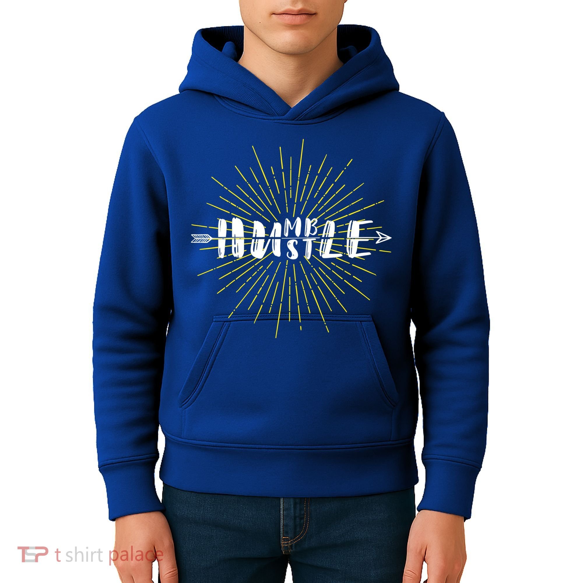Stay Humble And Hustle  Kids Hoodie