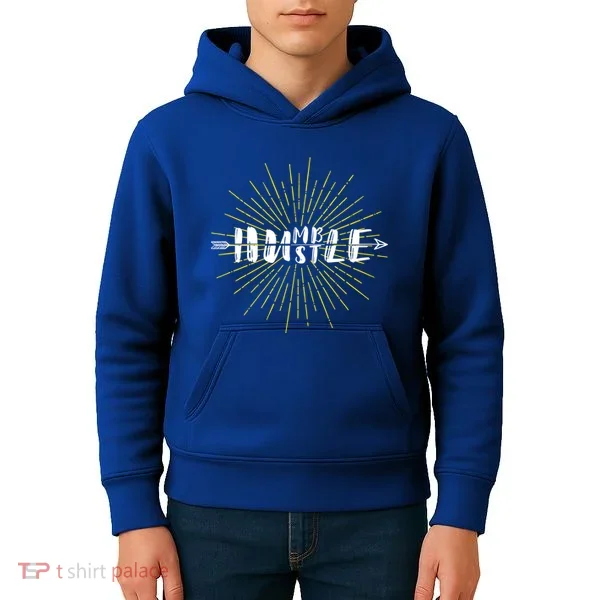Stay Humble And Hustle  Kids Hoodie