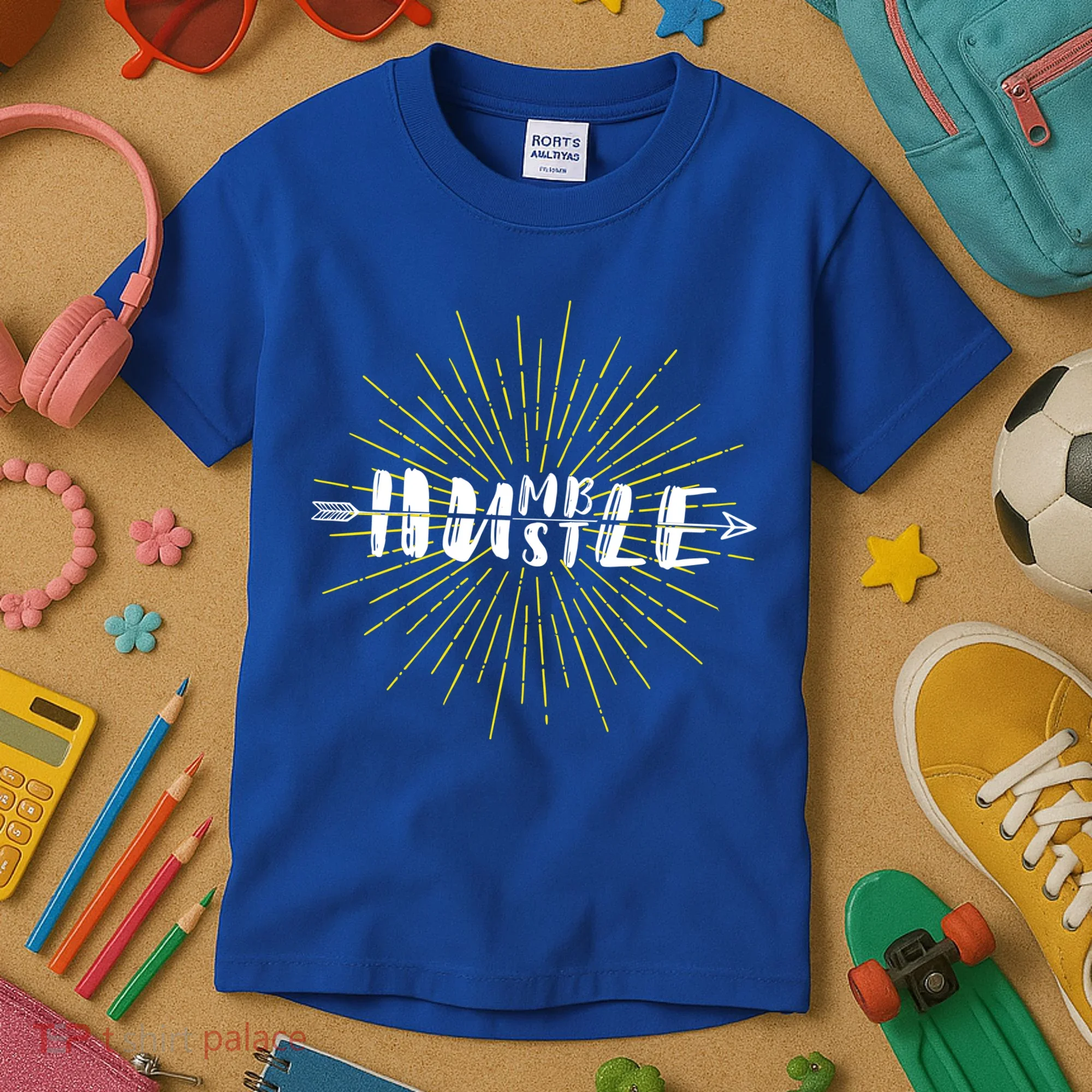 Stay Humble And Hustle  Kids T-Shirt