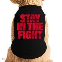 Stay In The Fight Washington D.C. Baseball Fan Doggie Tank thumb 0