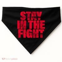 Stay In The Fight Washington D.C. Baseball Fan USA-Made Doggie Bandana thumb 0